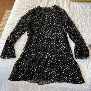 Theory Dotted Sheer Dress